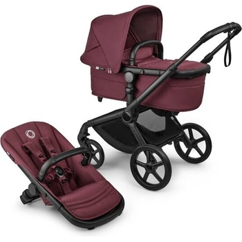 BUGABOO kompletní Fox 5 Renew Black / Dark cherry-Dark cherry 2025
