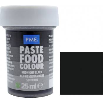 CakeSupplies Gelová barva Midnight BlackČerná 25 g