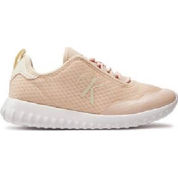Calvin Klein sneakersy Jeans Spor Run Eva Slipon Over Mesh Wn YW0YW00937 Peach blush/creamy white