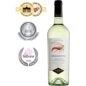 Cantina Santa Maria La Palma ARAGOSTA VERMENTINO DI SARDEGNA D.O.C. suché bílé 2023 12% 0,75 l (holá láhev)