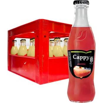 Cappy Jahoda vratné sklo 24 x 250 ml