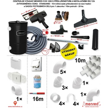 Centrální vysavač MENRED CVS 1200