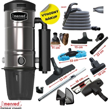 centrální vysavač MENRED CVS-1800BP PREMIUM