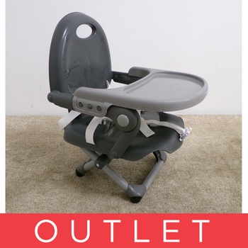 Chicco Pocket Snack Highchair tmavě šedá