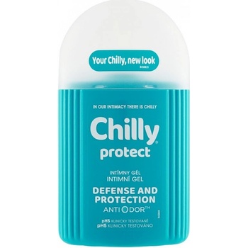Chilly gel pro intimní hygienu Antibakteriální protect 200 ml