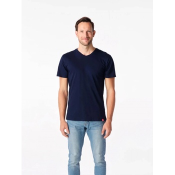 CityZen bavlněné triko kr. rukáv kulatý výstřih Navy
