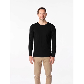 CityZen Cali bavlněné triko dlouhý rukáv černé