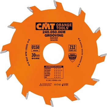 CMT Industrial Drážkovací kotouč D150x5 d30 Z12 HM