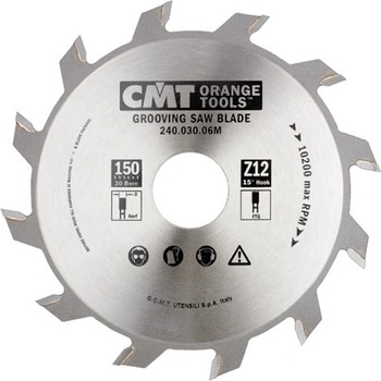 CMT Industrial Drážkovací kotouč D180x3 d30 Z18 HM