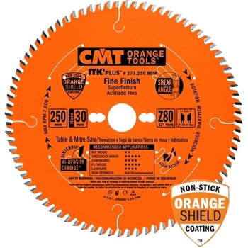 CMT ITK Ultra tenký kotouč pro příčné finální řezy D250x2,4 d30 Z80 HM