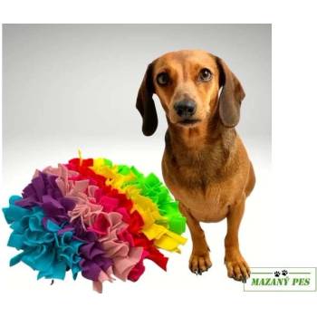 Čmuchacíkoberečky.cz Čmuchací kobereček Duhový Velikost: 45 x 30 cm