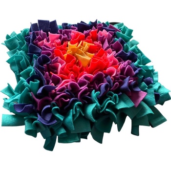 Čmuchacíkoberečky.cz Čmuchací kobereček extra hustý BAREVNÝ TERČ 2 45 x 30 cm