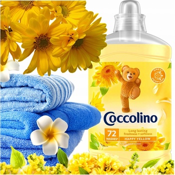 Coccolino Happy Yellow aviváž 72 PD 1,8 l