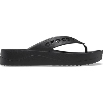 Crocs Baya Platform Flip-Flops dámské black
