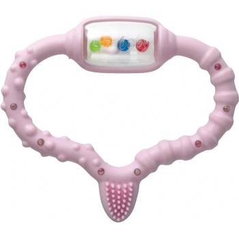 Curaprox CuraBaby chrastítko pro holčičky růžová