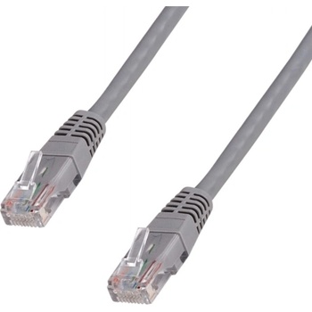 Datacom 1590 CAT6, UTP, 0,5m, šedý