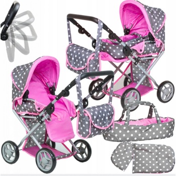 DeCuevas 81643 Skládací 3 v 1 s přenosnou taškou DIDI 2021 75 cm