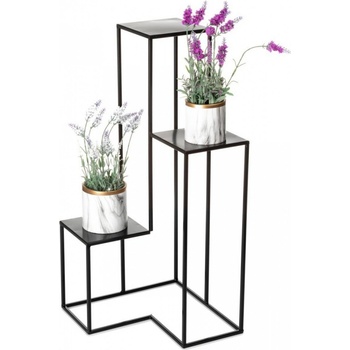 DekorStyle Stojan na rostliny Kovu 85 cm černý