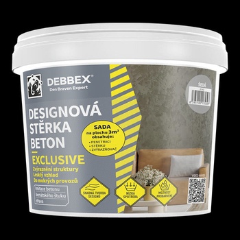 DEN BRAVEN BETON EXCLUSIVE šedá 5 kg