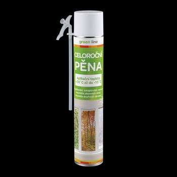 Den Braven Celoroční montážní pěna Green line 750 ml