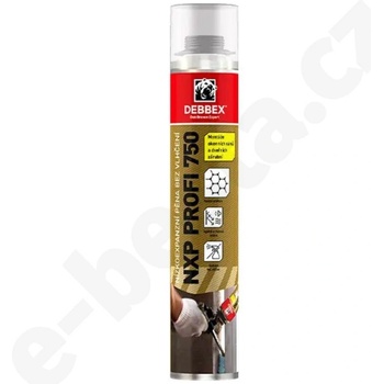 DEN BRAVEN Nízkoexpanzní pěna bez vlhčení NXP PROFI DEBBEX 750 ml