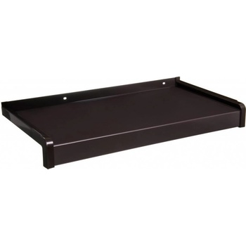 Deokork Venkovní hliníkový tažený parapet nos 40 mm 50x500 mm Tmavě hnědý