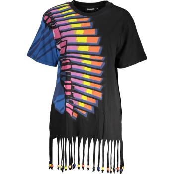 DESIGUAL SHORT DRESS WOMEN BLACK černá modrá DESIGUAL 8445110398340