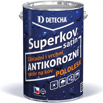 Detecha SUPERKOV SATIN 20kg šedý antracit RAL 7016
