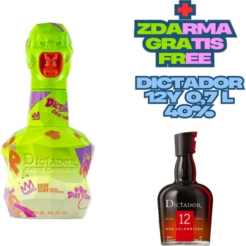 Dictador Game Changer Neon Yellow 40% 0,7 l (holá láhev)