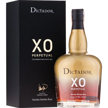 Dictador Perpetual XO 40% 0,7 l (karton)