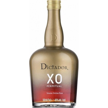 Dictador XO Perpetual 40% 0,05 l (holá láhev)