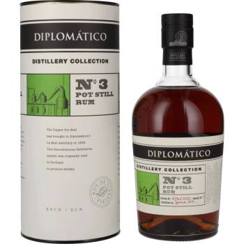 Diplomático Distillery Collection No.3 POT STILL Rum 47% 0,7 l (tuba)