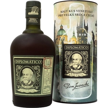 Diplomatico Reserva Exclusiva CZ Design 40% 0,7 l (tuba)