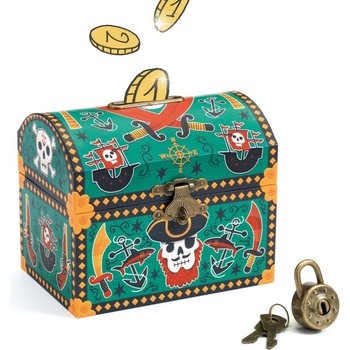 Djeco Pirátská pokladnička