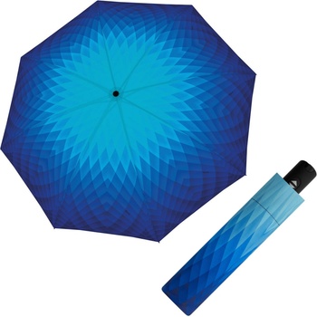 Doppler Carbonsteel Magic Fusion blue plně automatický deštník modrý