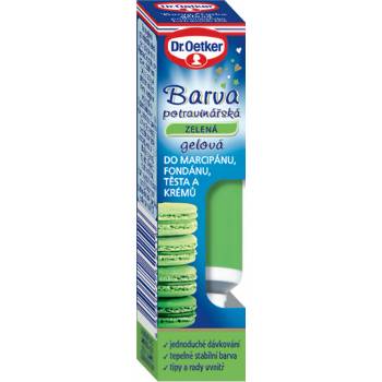 Dr. Oetker Barva gelová potravinářská zelená 10 g