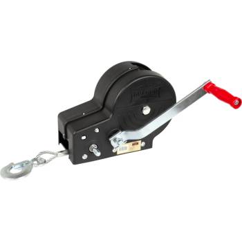 DRAGONWINCH Ruční naviják DRAGON WINCH DWK 35VC PLASTOVÉ POUZDRO, dvourychlostní, Ocelové lano, 1588kg