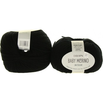 Drops Baby Merino 21 černá