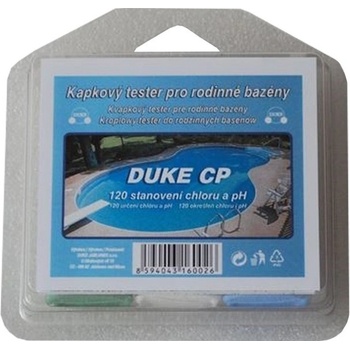 DUKE CP kapičkový tester pro měření Cl/pH