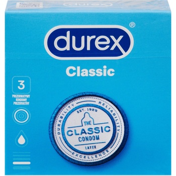 Durex Classic 3 ks