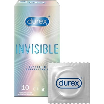 Durex Invisible Superthin 10 ks