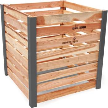 Ekonakup Dřevěný Jery Uno 1000 modřínový antracit