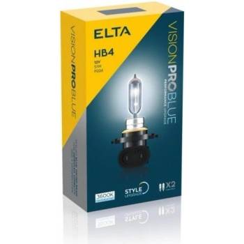 Elta VisionProBlue HB4 P22d 12V 60W 2 ks EB1906TR