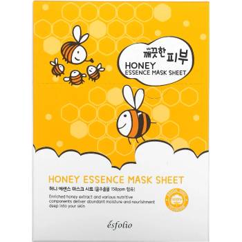 Esfolio Pure Skin Honey Essence Mask Sheet Textilní maska s medem 25 ml