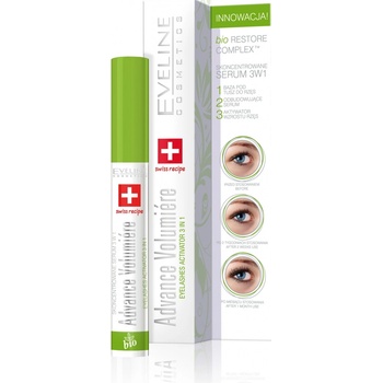 Eveline Cosmetics Advance Volumiere 3v1 výživová řasenka 10 ml