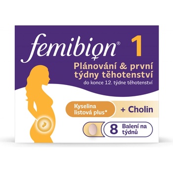 Femibion 1 Plánování a první týdny těhotenství 56 tablet