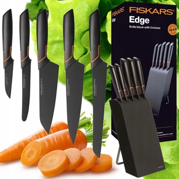 Fiskars Edge 5 ks Sada nožů v bloku 1003099