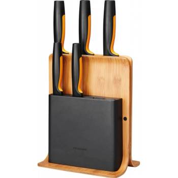 Fiskars Functional Form Bambusový blok 5 nožů 1057552