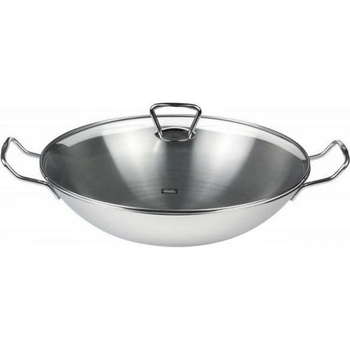 Fissler Wok Kumning se skleněnou poklicí 36 cm