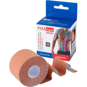 FIXAtape Sport Standard kinesiology elastická tejpovací páska tělová 5 cm x 5 m